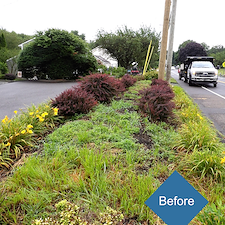 Front-Yard-Landscape-Planting-Mulch-Installation-Trumbull-CT 0