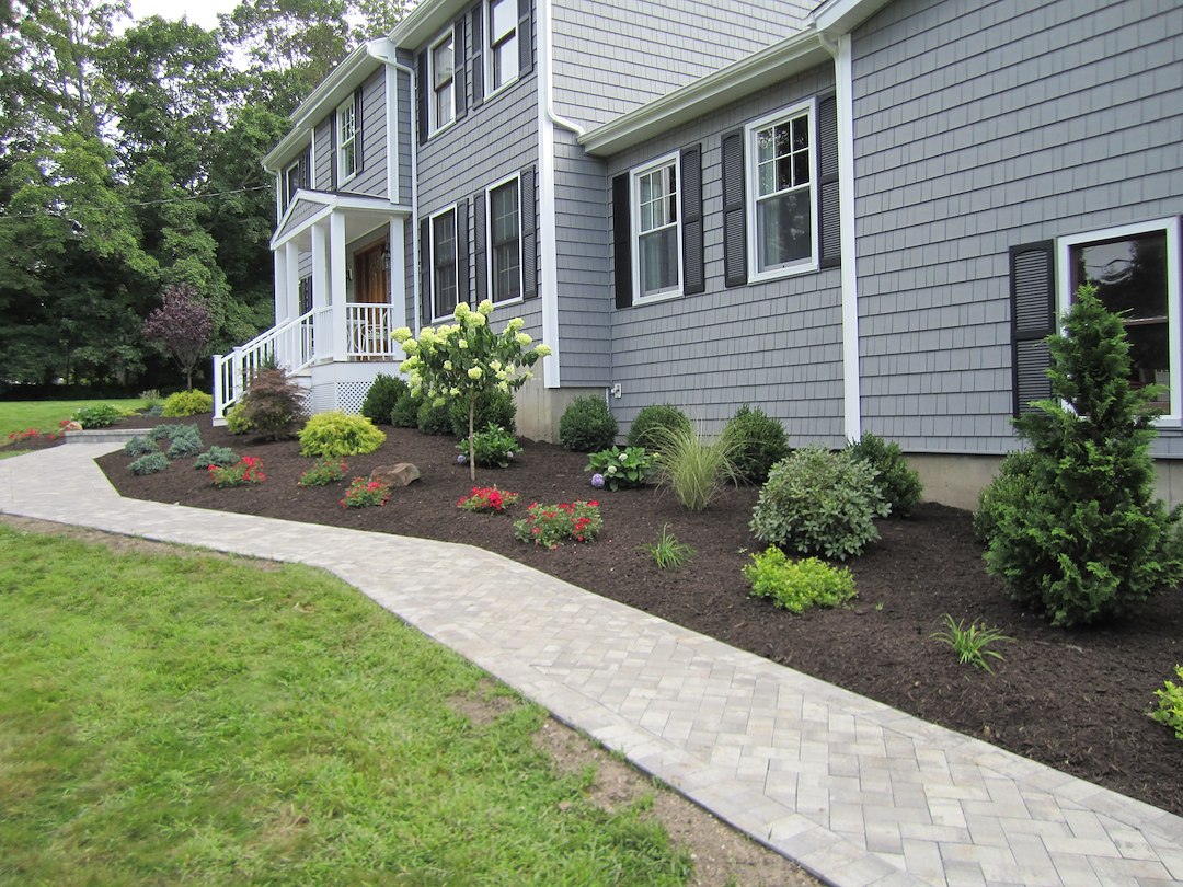 House Front Landscaping Trumbull CT