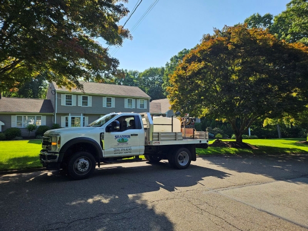 Fairfield lawn cared for by certified technicians