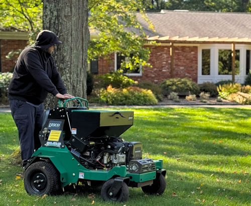 Unique lawn solutions for a residential lawn in New Haven County, CT